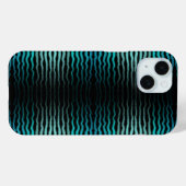 Kuststrand Zoute Turquoise golven Abstracte kunst Case-Mate iPhone Case (Achterkant (horizontaal))