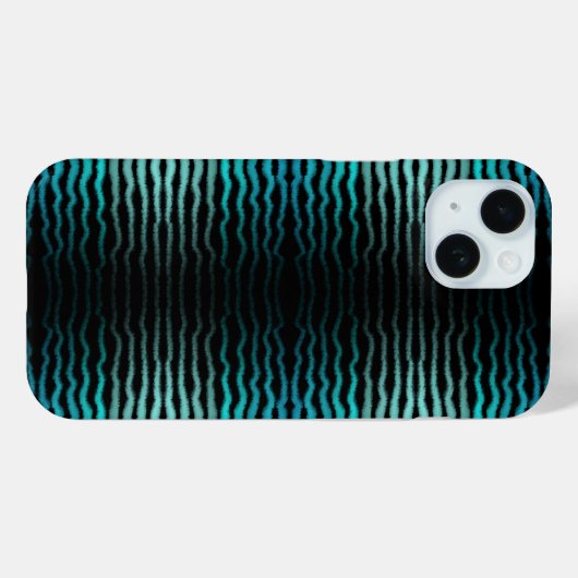 Kuststrand Zoute Turquoise golven Abstracte kunst Case-Mate iPhone Case (Achterkant (horizontaal))