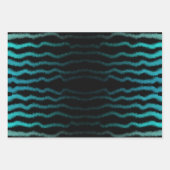 Kuststrand Zoute Turquoise golven Abstracte kunst Inpakpapier Vel (Voorkant 2)