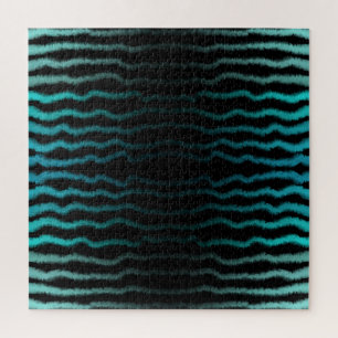 Kuststrand Zoute Turquoise golven Abstracte kunst Legpuzzel