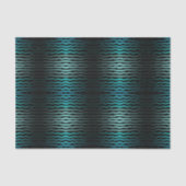 Kuststrand Zoute Turquoise golven Abstracte kunst Tissuepapier (Voorkant)