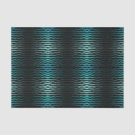 Kuststrand Zoute Turquoise golven Abstracte kunst Tissuepapier