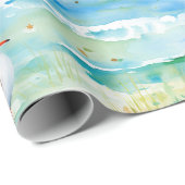 Kuststrandloper Oeverpatroon (1) Cadeaupapier (Rol Hoek)