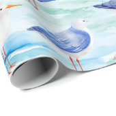 Kuststrandloper Oeverpatroon (3) Cadeaupapier (Rol Hoek)