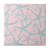 Kuststrandpatroon Tegeltje (Voorkant)