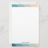Kuststrepen Briefpapier (Voorkant)