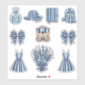 Kuststrepen Viering Stickerverzameling Sticker (Vel)