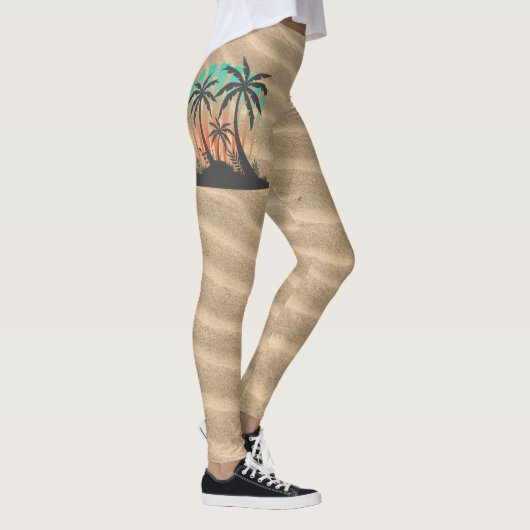 Kuststromen - Aangepaste Damesleggings Leggings (Rechts)