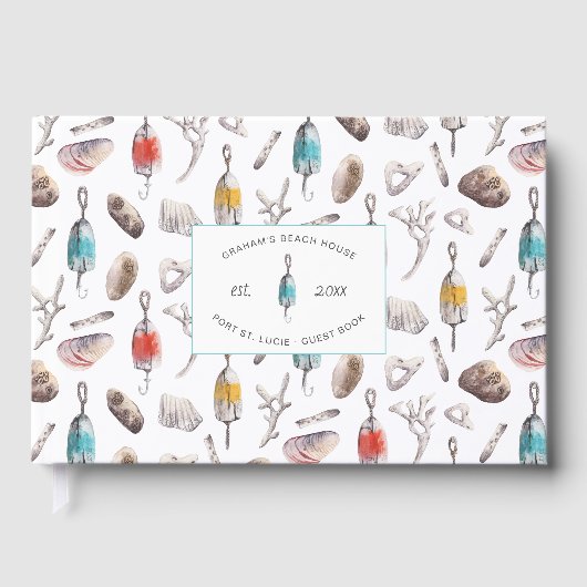 kuststrook | strandhuis gastenboek (Voorkant)