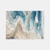 Kuststroom Worpdeken Fleece Deken (Voorkant (Horizontaal))