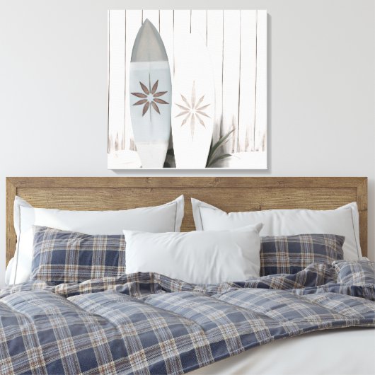 KustSurfboard foto Tropical Summer Canvas Pri (Insitu (Slaapkamer))