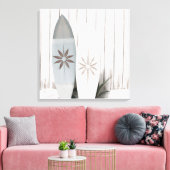 KustSurfboard foto Tropical Summer Canvas Pri Afdruk (Insitu (Woonkamer))