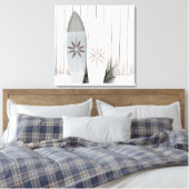 KustSurfboard foto Tropical Summer Canvas Pri Afdruk (Insitu (Slaapkamer))