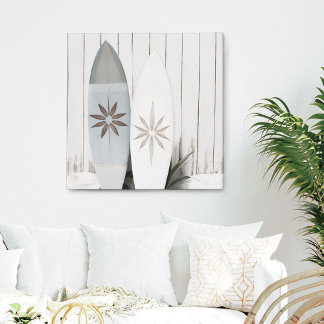 KustSurfboard foto Tropical Summer Canvas Pri Afdruk