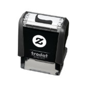 Kustterugzendadres walvis  zelfinktende stempel (Product)