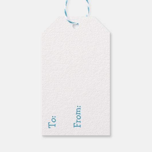 Kustthema Beachy Boy's Baby shower Cadeaulabel (Achterkant)