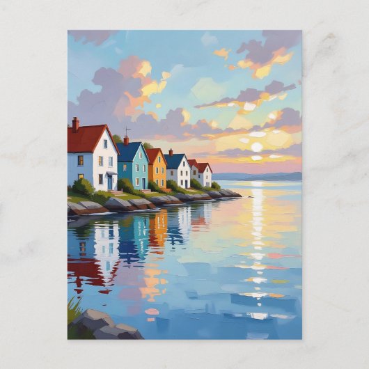 Kustthema | Contact houden Briefkaart (Voorkant)