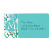 Kustthema Noordzeesoorten Etiket (Voorkant)