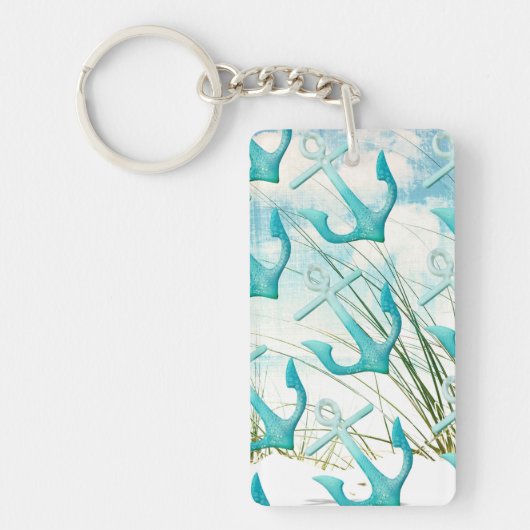 Kustthema Noordzeesoorten Sleutelhanger (Voorkant)