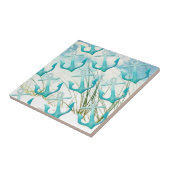 Kustthema Noordzeesoorten Tegeltje (Zijkant)