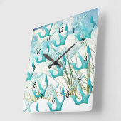 Kustthema Noordzeesoorten Vierkante Klok (Hoek)