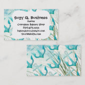 Kustthema Noordzeesoorten Visitekaartje (Voorkant / Achterkant)