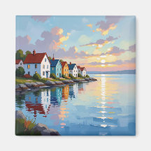 Kustthema | Strandhuizen aan de baai  