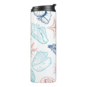 Kustthermisch getumbler met een ontwerp voor seizo thermosbeker (Gedraaid links)