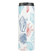 Kustthermisch getumbler met een ontwerp voor seizo thermosbeker (Achterkant)