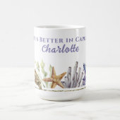 Kusttijd, beter leven in Kaapstad, gepersonaliseer Koffiemok (Center)