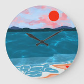 kusttint grote klok (Voorkant)