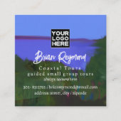 Kusttochten Vierkante Visitekaartje (Voorkant)