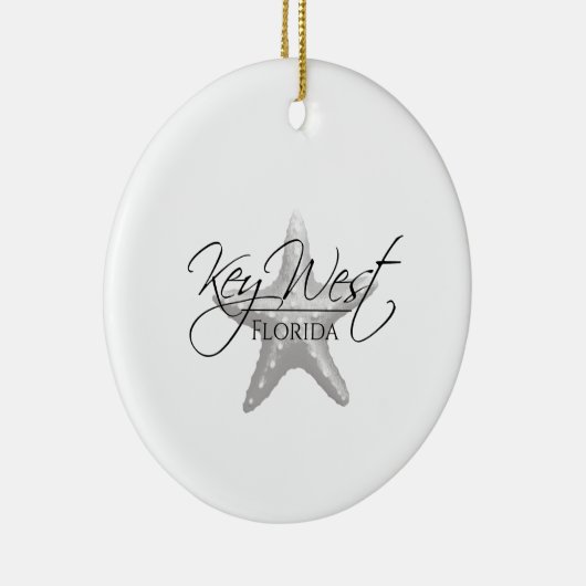 Kusttoets West Starfish Keramisch Ornament (Rechts)