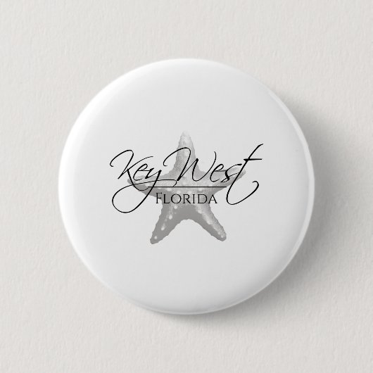 Kusttoets West Starfish Ronde Button 5,7 Cm (Voorkant)