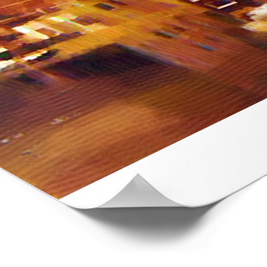 Kusttoren met Uitzicht van Alcatraz Poster (Hoek)