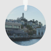 Kusttoren, San Francisco #3 Ornament (achterkant)