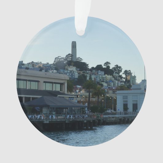 Kusttoren, San Francisco #3 Ornament (voorkant)