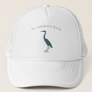 Kusttrekvogel Great Blue Heron silhouette Trucker Pet