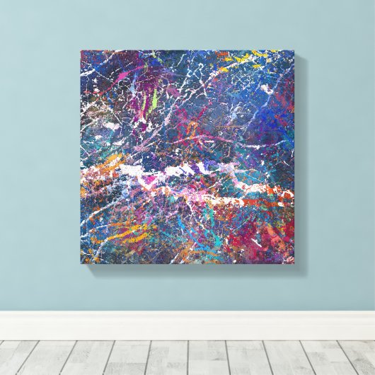 Kusttuin - Morning Dew Canvas Afdruk (Insitu (Houten vloer))