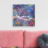 Kusttuin - Morning Dew Canvas Afdruk (Insitu (Woonkamer))