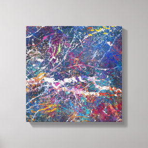 Kusttuin - Morning Dew Canvas Afdruk