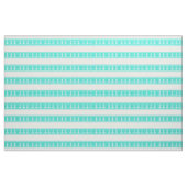 Kustturquoise Stripe Anchor Nautical Stof (Yard (91,4 cm))