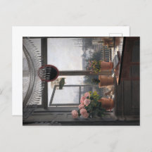 Kustuitnodiging: Open raam & zeegezicht