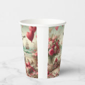 Kustvaart/nautische Valentijnsdag Papieren Bekers (Rechts)