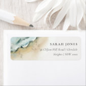 Kustvaarten voor Zee Zand Beach Nautisch adres Etiket (Insitu)