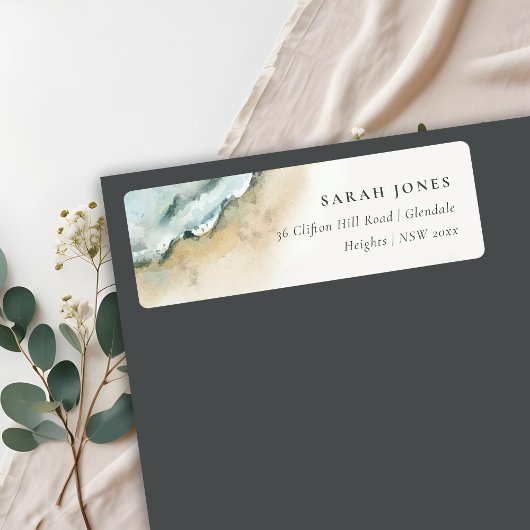 Kustvaarten voor Zee Zand Beach Nautisch adres Etiket