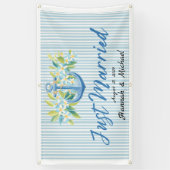 Kustvibes anker net getrouwd auto banner (Verticaal)