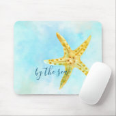 Kustvis Aqua Waterverf Muismat (Met muis)