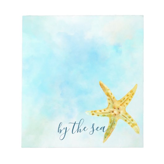 Kustvis Aqua Waterverf Notitieblok (Voorkant)