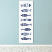 Kustvis Canvas Afdruk (Insitu (Houten vloer))